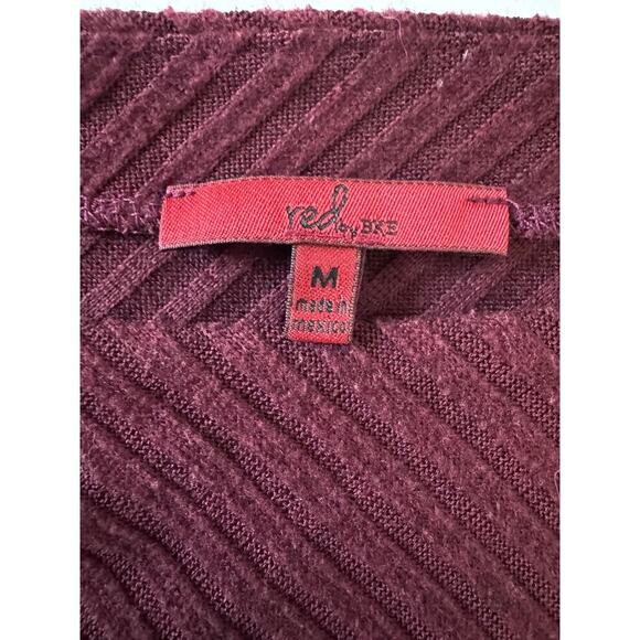 Red by BKE Ribbed Sweater - Burgundy Beauty - M - Picture 6 of 8